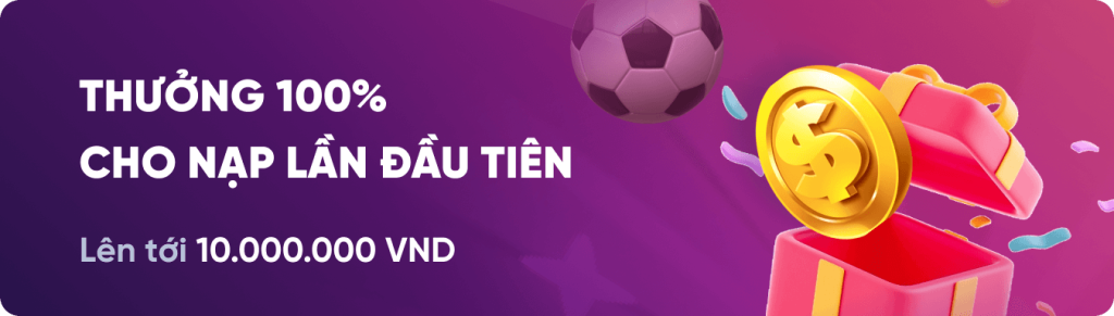 Topbet379 ưu đãi lần nạp đầu tiền lên đến 10 triệu
